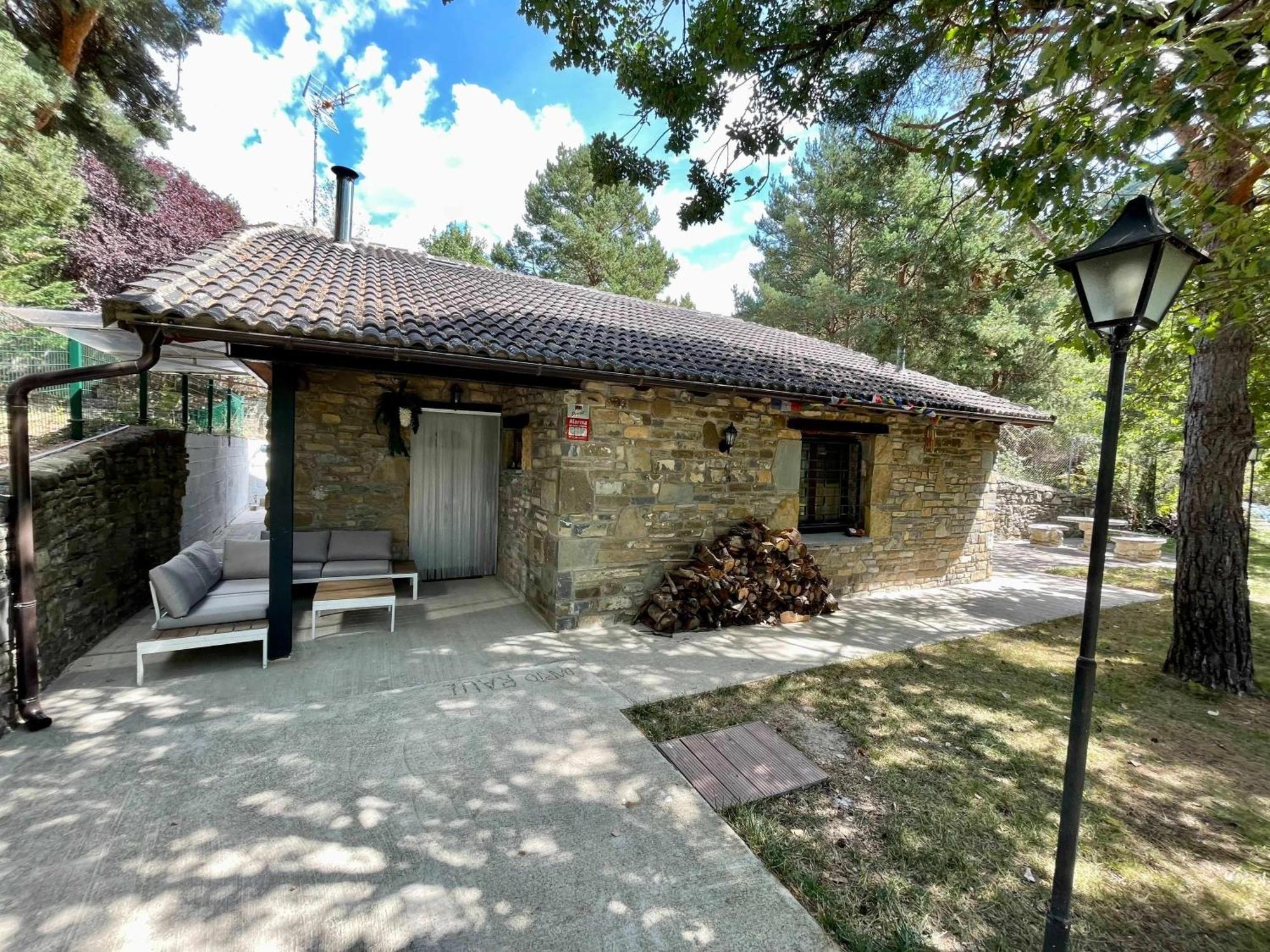 Chalet Del Roble Villa Biescas  Luaran gambar