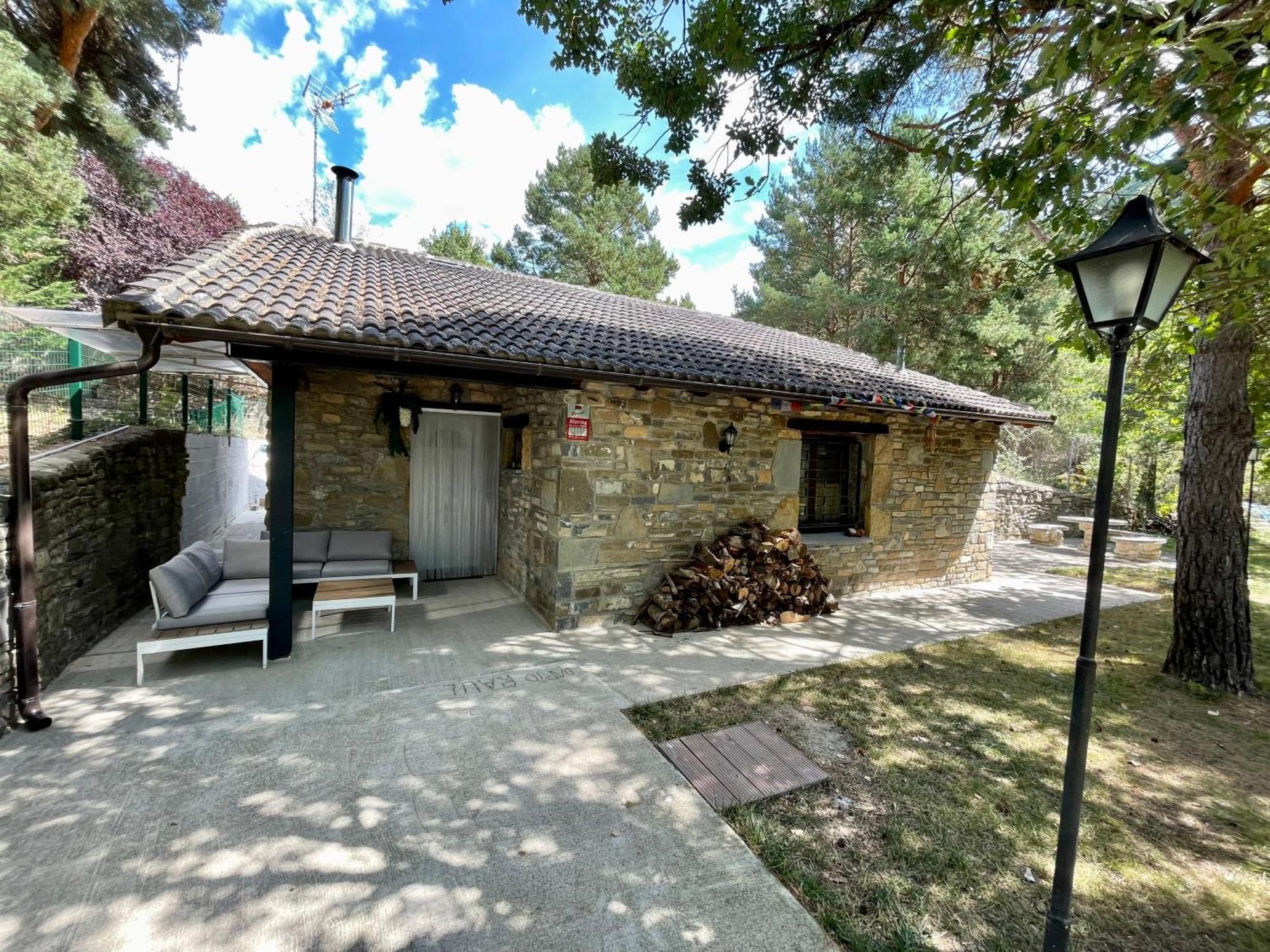 Chalet Del Roble Villa Biescas  Luaran gambar